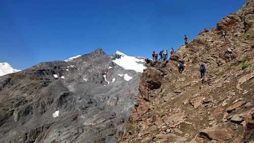 Aufstieg zum Kesselwandferner