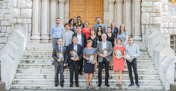 Mitglieder der beteiligten Universitäten im ungarischen Pecs. Foto: Csortos Szabolcs.
