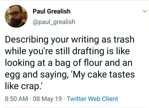 Fig. 1: Paul Grealish tweet.