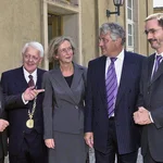 Spitzentreffen anlässlich der Verleihung der Ehrendoktorwürde an Hasso Plattner
