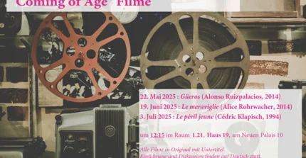 Filmreihe Romanistik Universität Potsdam Mai Juni 2025