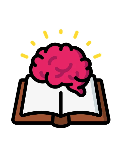 Bild Buch und Gehirn