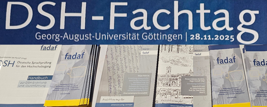 Collage aus Materialien des FaDaF