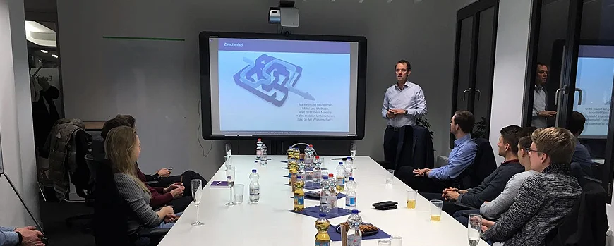 Neujahrsempfang des Marketing Excellence Pools Potsdam mit Prof. Dr. Markus Voeth