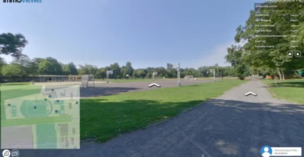 Sportplatz am Neuen Palais im Immoviewer