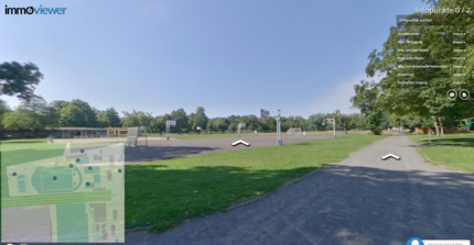 Sportplatz am Neuen Palais im Immoviewer