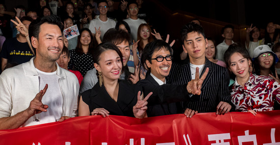 Auf der Filmpremiere in Peking. Foto: Kaya Neutzer