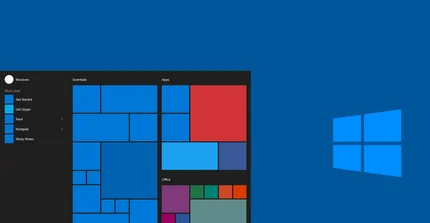 Abbildung der Windows 10 Desktop Oberfläche