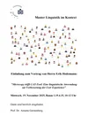 Flyer invited lecture Hedemann