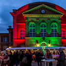 Weihnachtsmarkt im Innenhof am Campus Neues Palais