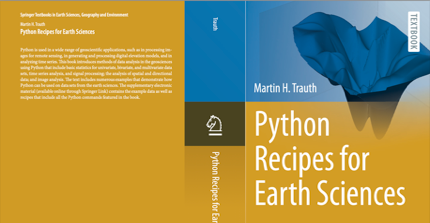 Cover Python Recipes for Earth Sciences – First Edition