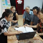Presentation of results in small groups