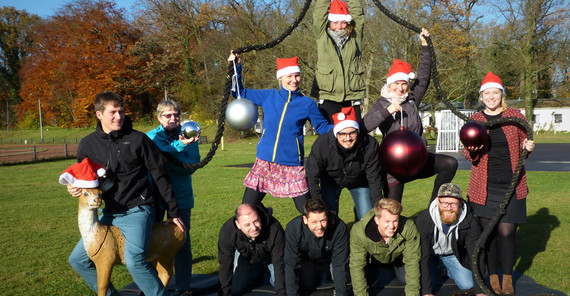 "Geturnter Baum" des Hochschulsports. Foto: Zentrum für Hochschulsport.