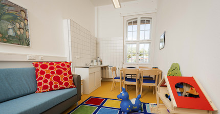 Einrichtung Eltern-Kind-Raum Campus Griebnitzsee