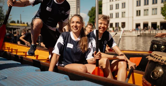 Drachenboot-Regatta