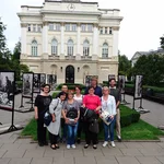 Gruppenfoto in Warschau