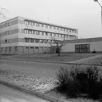 Neubauten der Hochschule des MfS, 1989. Foto: Karla Fritze.