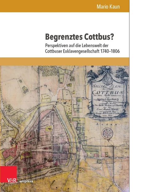 Cover des Bandes Begrenztes Cottbus? von Mario Kaun