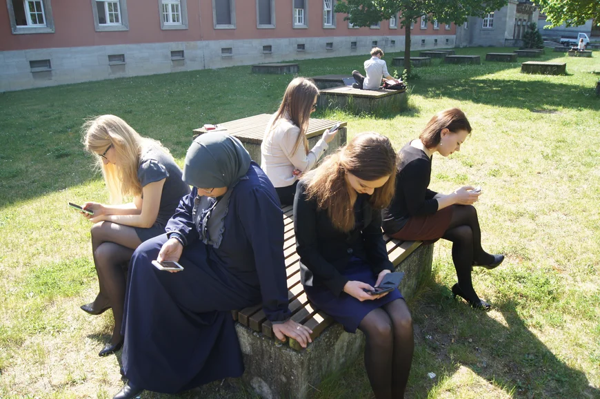Wiese Campus Griebnitzsee