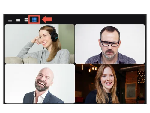 Zoom Videos der Teilnehmenden