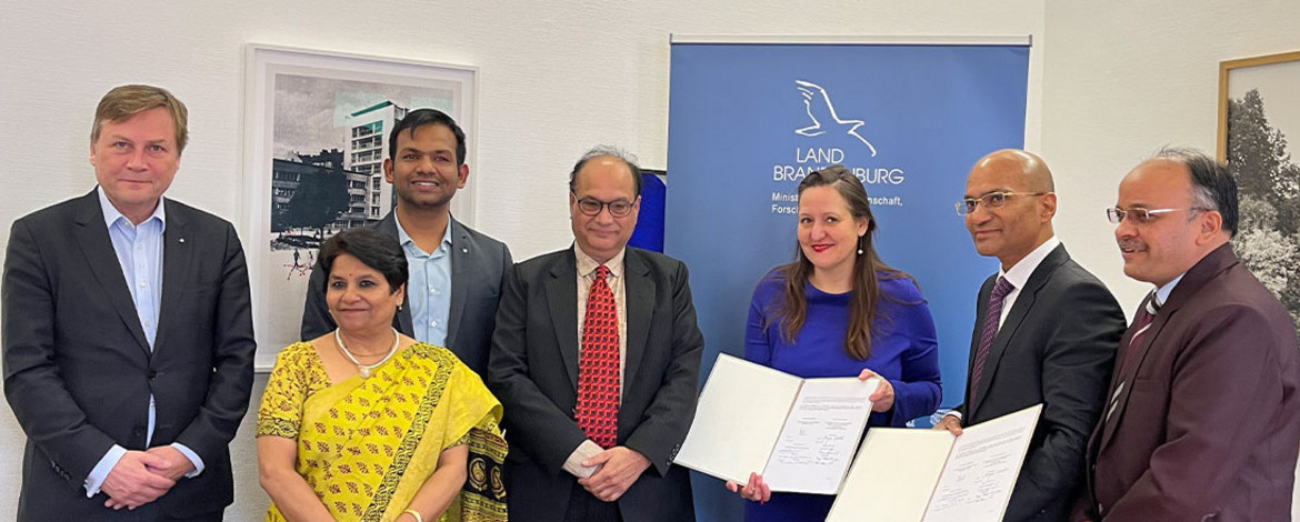 Deutsch-indische Kooperation in der Wissenschaft besiegelt - 