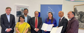 Deutsch-indische Kooperation in der Wissenschaft besiegelt