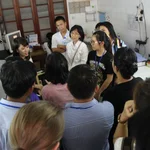 Tour through haematology center