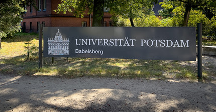 Schild Universität Potsdam