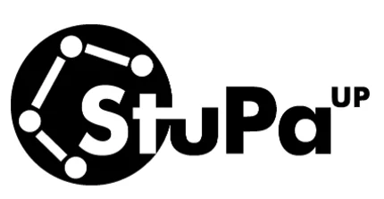 Das Logo des Studierendenparlaments ist abgebildet.