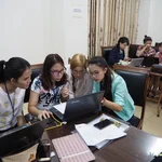 Entering the data from the hospital visit