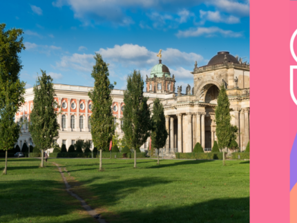 left: Neues Palais Campus, right: EDUC logo