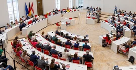Blick in einen Saal des MWFK.