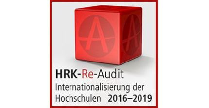 Logo des Audits "Internationalisierung der Hochschulen"
