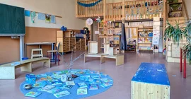 Inside the Protestant Elementary School in Potsdam-Babelsberg.