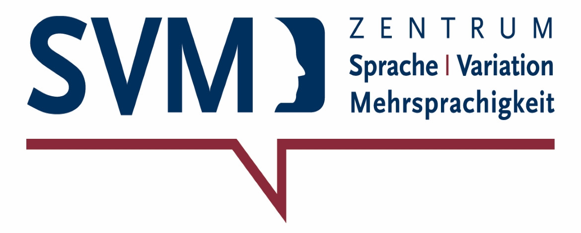 Logo des Zentrums Sprache, Variation, Mehrsprachigkeit - SVM Projekt