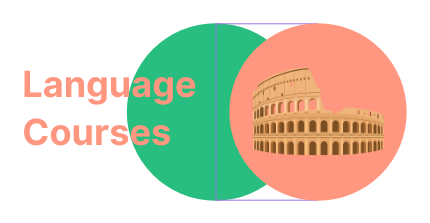 Flyer for the Language Courses