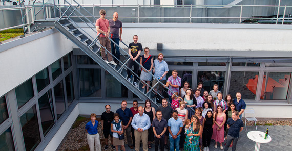 Gruppenfoto beim Sommerfest 2024