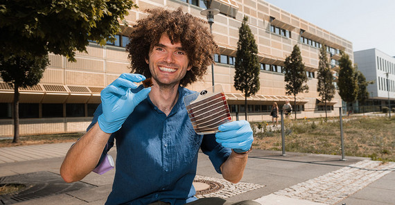 Freigeist-Stipendiat Felix Lang am Campus Golm