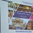 Bild mit Unigesellschafts Motto Wiedersehen mach Freu(n)de