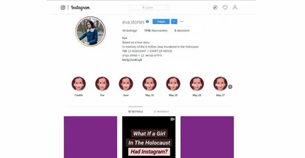 Screenshot Instragram