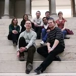 AK Kulak auf den Stufen des Pergamonaltars