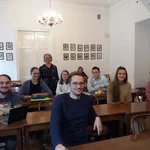 Unterricht von Frau Dr. Majewska-Meyers im Rahmen des Programms Erasmus+ am Polonicum sowie am Institut für Polnische Kultur im November 2019