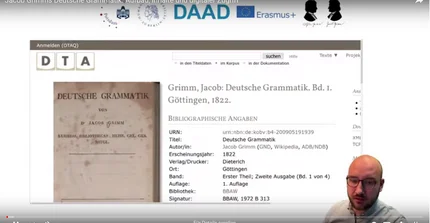Jacob Grimms "Deutsche Grammatik"