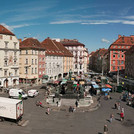 Rathaus Graz, Blick vom Balkon