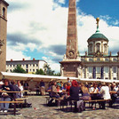 Ins Zentrum gerückt: Das Uni-Sommerfest findet am Alten Markt statt.