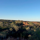 Blick über eine afrikanische Landschaft