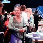 Der Stand der zentralen Studienberatung beim MeetUP.