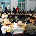 Interessen vertreten: Im Senat, dem wichtigsten Hochschulgremium, ist der Andrang groß.
