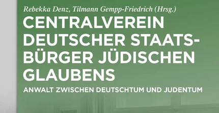 Buchcover mit einer Abbildung aus dem Büro des Central-Vereins