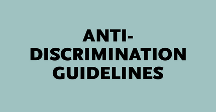 Anti-Discrimination Guidelines